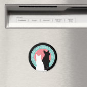Katzen- und Hundemobile Pet Groomer Magnet (In Situ (Geschirrspüler))