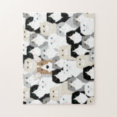 Katzen und Hundepuzzle Puzzle (Vertikal)