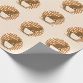 Katzen und Kaffee Geschenkpapier (Ecke)