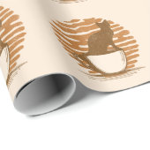 Katzen und Kaffee Geschenkpapier (Rolleneckpunkt)