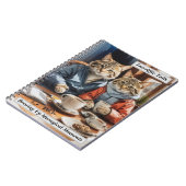 Katzen und Kaffee Notizblock (Linke Seite)