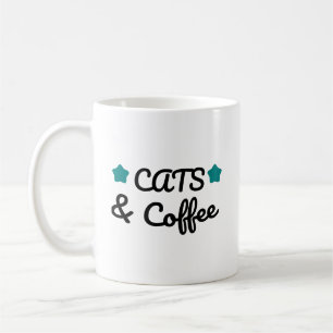 Katzen und Kaffee – Süße Katze Liebhaber Kaffee Kaffeetasse