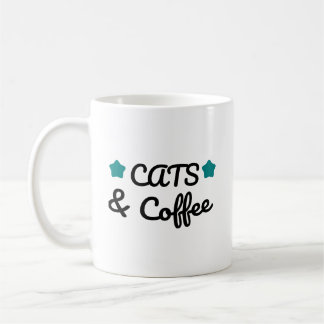 Katzen und Kaffee – Süße Katze Liebhaber Kaffee Kaffeetasse