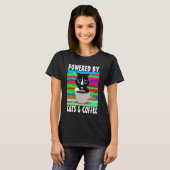 KATZEN UND KAFFEE-T - SHIRT (Vorne ganz)