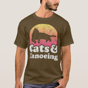 Katzen und Kanufahrer, Katzen und Kanuchen T-Shirt