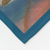 Katzen und Kariert Fleecedecke (Ecke)