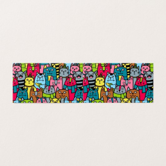 Katzen und Kätzchen (Außenseite Aufgefaltet)