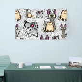 Katzen und Kätzchen 2 Banner (Messeveranstaltung)