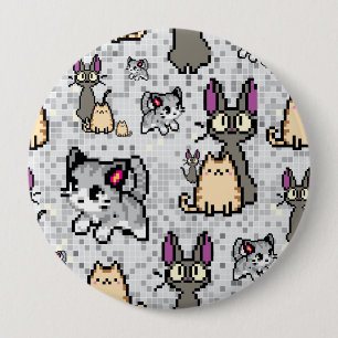 Katzen und Kätzchen 2 Button
