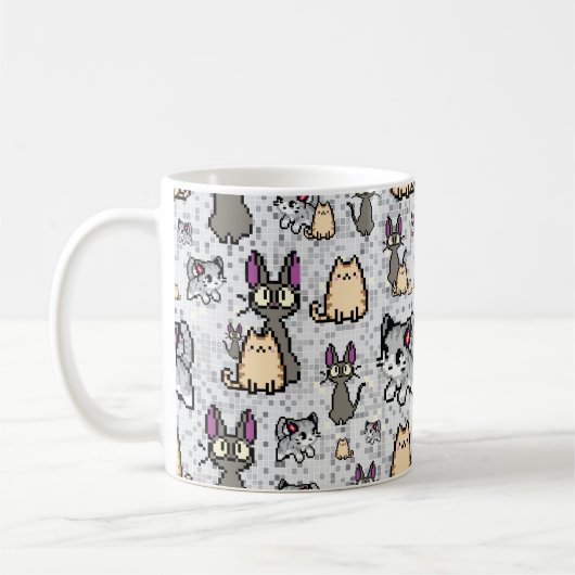 Katzen und Kätzchen 2 Kaffeetasse (Links)