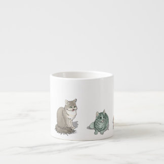 Katzen-und Kätzchen-Auswahl Espressotasse