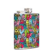 Katzen und Kätzchen Flachmann (Rechts)