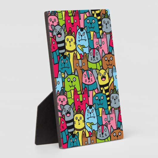 Katzen und Kätzchen Fotoplatte (Seite)