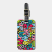 Katzen und Kätzchen Gepäckanhänger (Vorderseite vertikal)