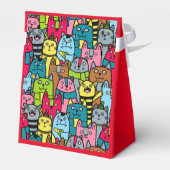 Katzen und Kätzchen Geschenkschachtel (Rückseite)