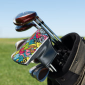 Katzen und Kätzchen Golf Headcover (In Situ)