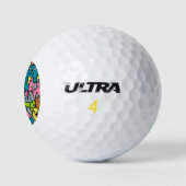 Katzen und Kätzchen Golfball (Logo)