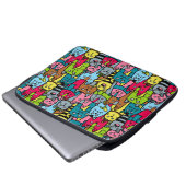 Katzen und Kätzchen Laptopschutzhülle (Vorne Knopf)