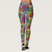 Katzen und Kätzchen Leggings (Rückseite)