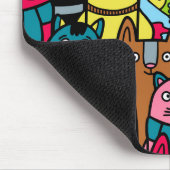 Katzen und Kätzchen Mousepad (Ecke)
