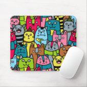 Katzen und Kätzchen Mousepad (Mit Mouse)