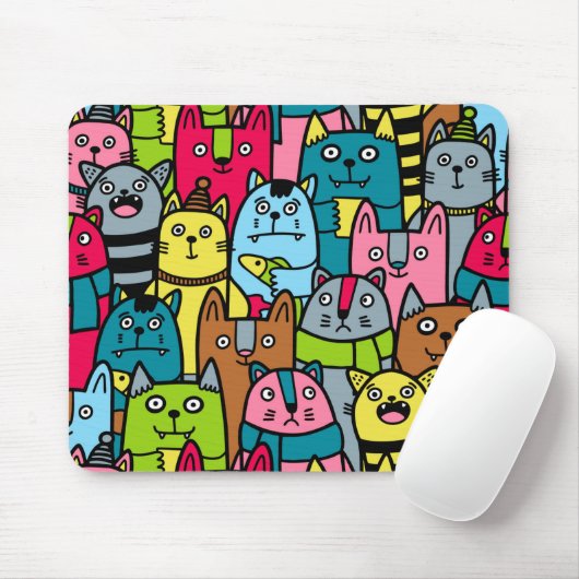 Katzen und Kätzchen Mousepad (Mit Mouse)