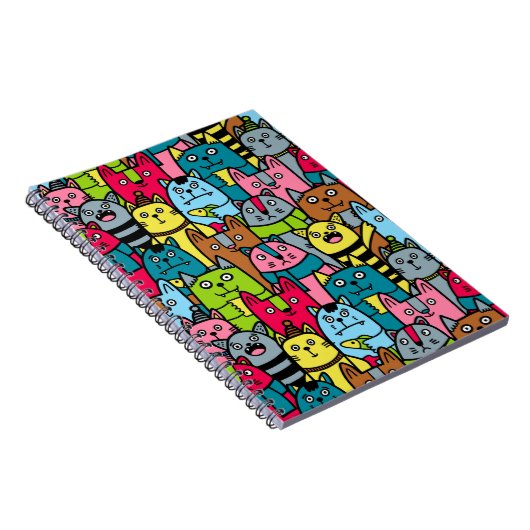 Katzen und Kätzchen Notizblock (Rechte Seite)