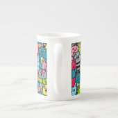 Katzen und Kätzchen Porzellantasse (Rückseite)