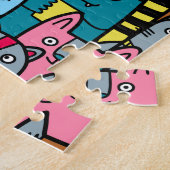 Katzen und Kätzchen Puzzle (Seite)