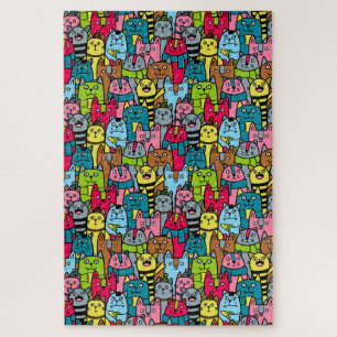 Katzen und Kätzchen Puzzle