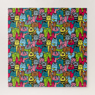 Katzen und Kätzchen Puzzle