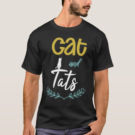 Katzen und Katzen Katzen T-Shirt (Vorderseite)