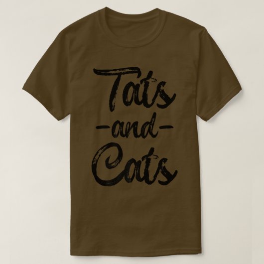 Katzen und Katzen  T-Shirt (Design vorne)