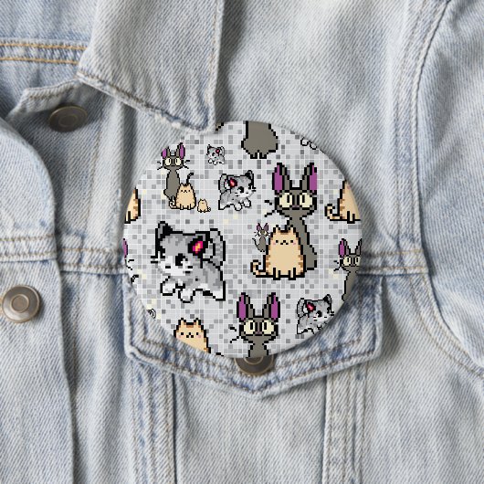 Katzen und Kitten 2 Button (Beispiel)