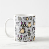 Katzen und Kitten 2 Kaffeetasse (Links)