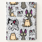 Katzen und Kitten 2 Notizblock (Rückseite)