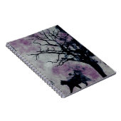 Katzen und Krähen Notizblock (Rechte Seite)