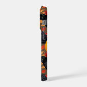 Katzen und Kürbis 2 iPhone Hülle (Linke Seite)