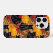 Katzen und Kürbis 2 iPhone Hülle (Rückseite (Horizontal))