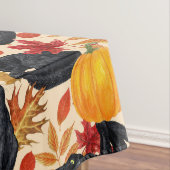 Katzen und Kürbis Tischdecke (Beispiel)