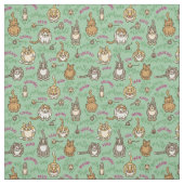 Katzen und Lebewesen Stoff (Muster)