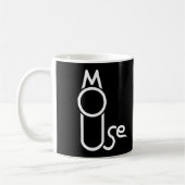 Katzen-und Mäusepuzzlespiel-Tasse Kaffeetasse (Links)