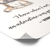 Katzen- und Mausposter Poster (Ecke)