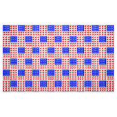 Katzen- und Paw-Flagge Stoff (Fat Quarter (45,7 x 55,9 cm))