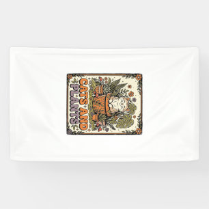 Katzen Und Pflanzen Katze Pflanzen Cottagecore Vin Banner