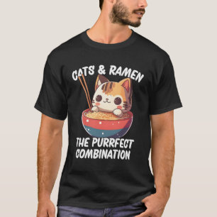Katzen und Ra die richtige Kombination T-Shirt