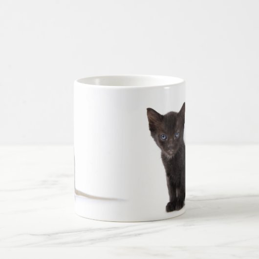 Katzen und Ratte Kaffeetasse (Mittel)