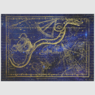 Katzen- und Schlangensternbild-Tissue-Papier Seidenpapier