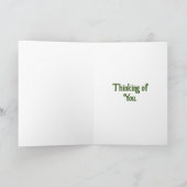 Katzen und Schmetterlinge, denken Sie an Ihre Kart Karte (Innenseite)