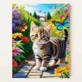 Katzen und Schmetterlinge Planer (Rückseite)